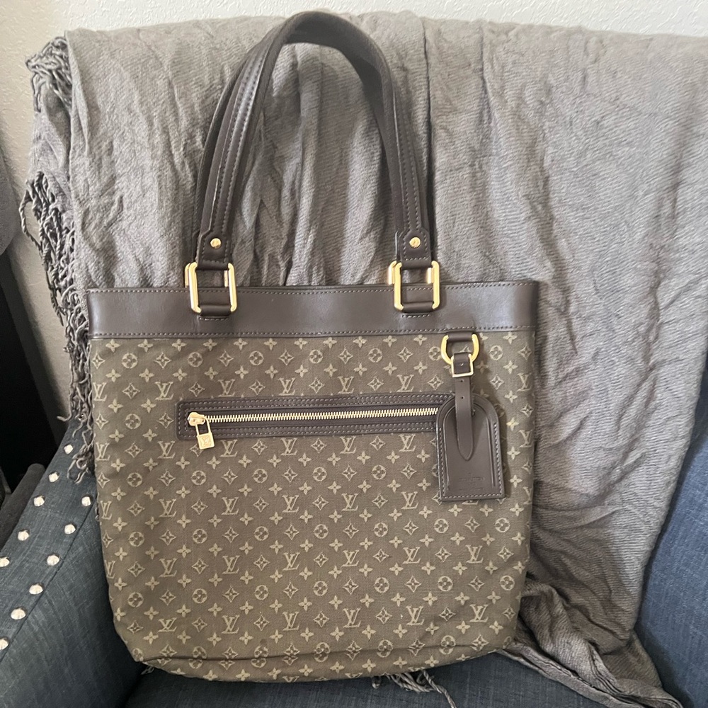 Rare LV Louis Vuitton Lucille Handbag Excellent Condition